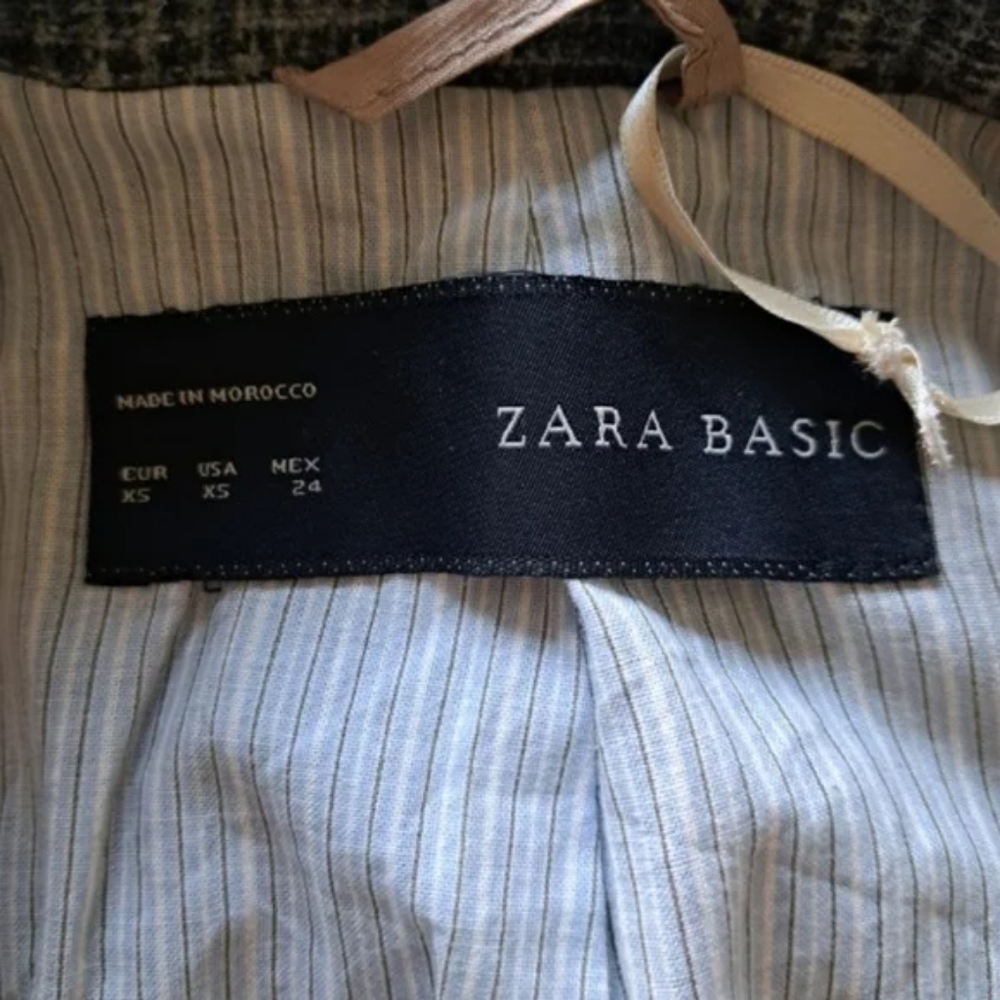 Zara Basic Striped Blazer - image 6